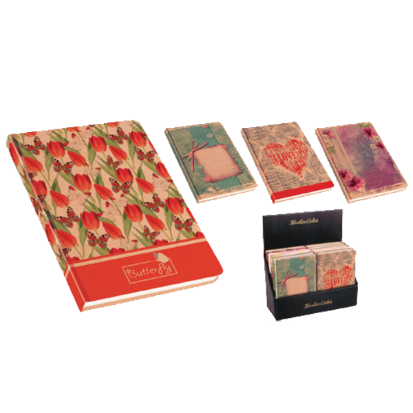 Keskin Color Hatıra Defteri Kilitli Kraft 96 YP 14x20 310251-99