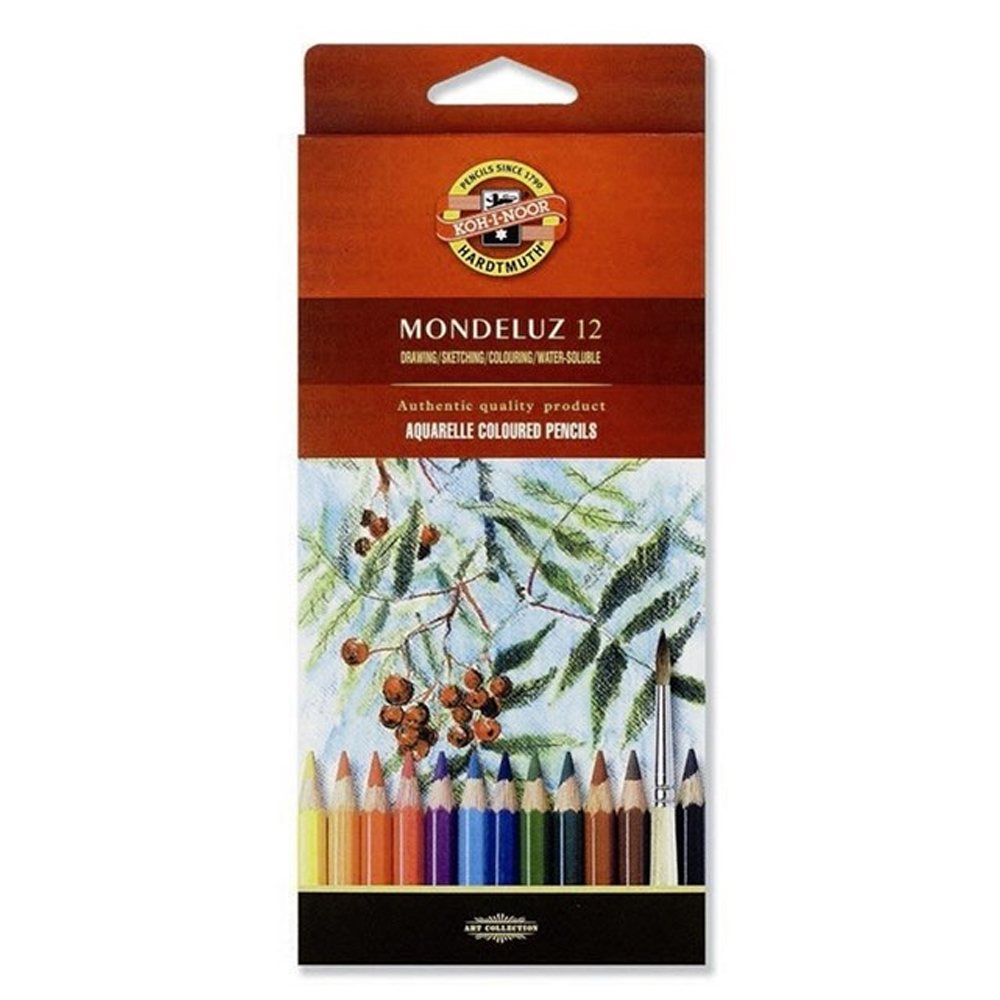 Koh-ı Noor Mondeluz Fruit Aquarell Renkli Kalemler 12 Li