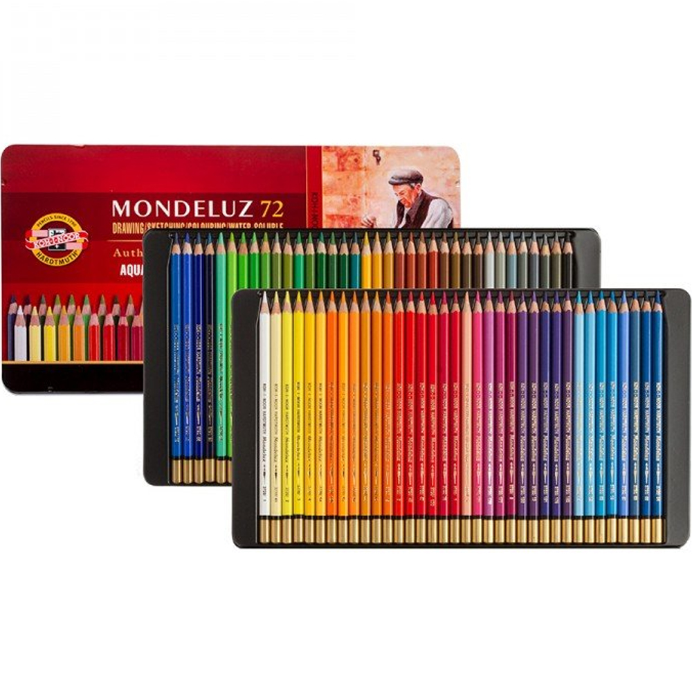 Koh-I Noor Set Of Aquarell ColouRed Pencils 3727 72