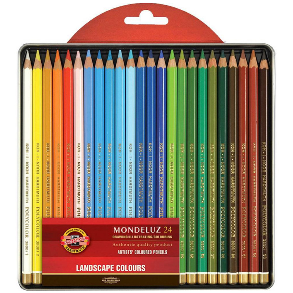 Koh-I Noor Set Aquarel Pencils Landscape 3724 24