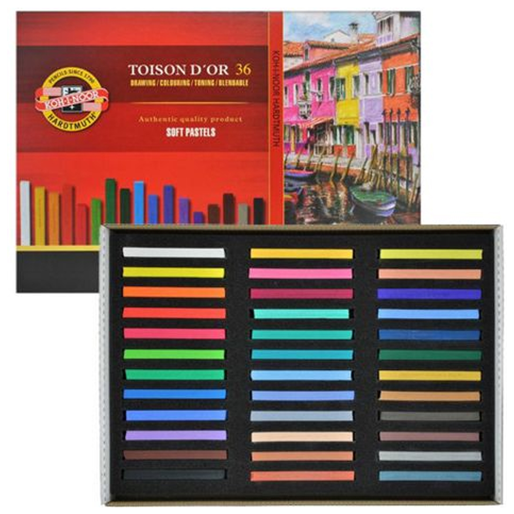 Koh-I Noor Set Of Artist´s Dry Chalks Carre 8585 36