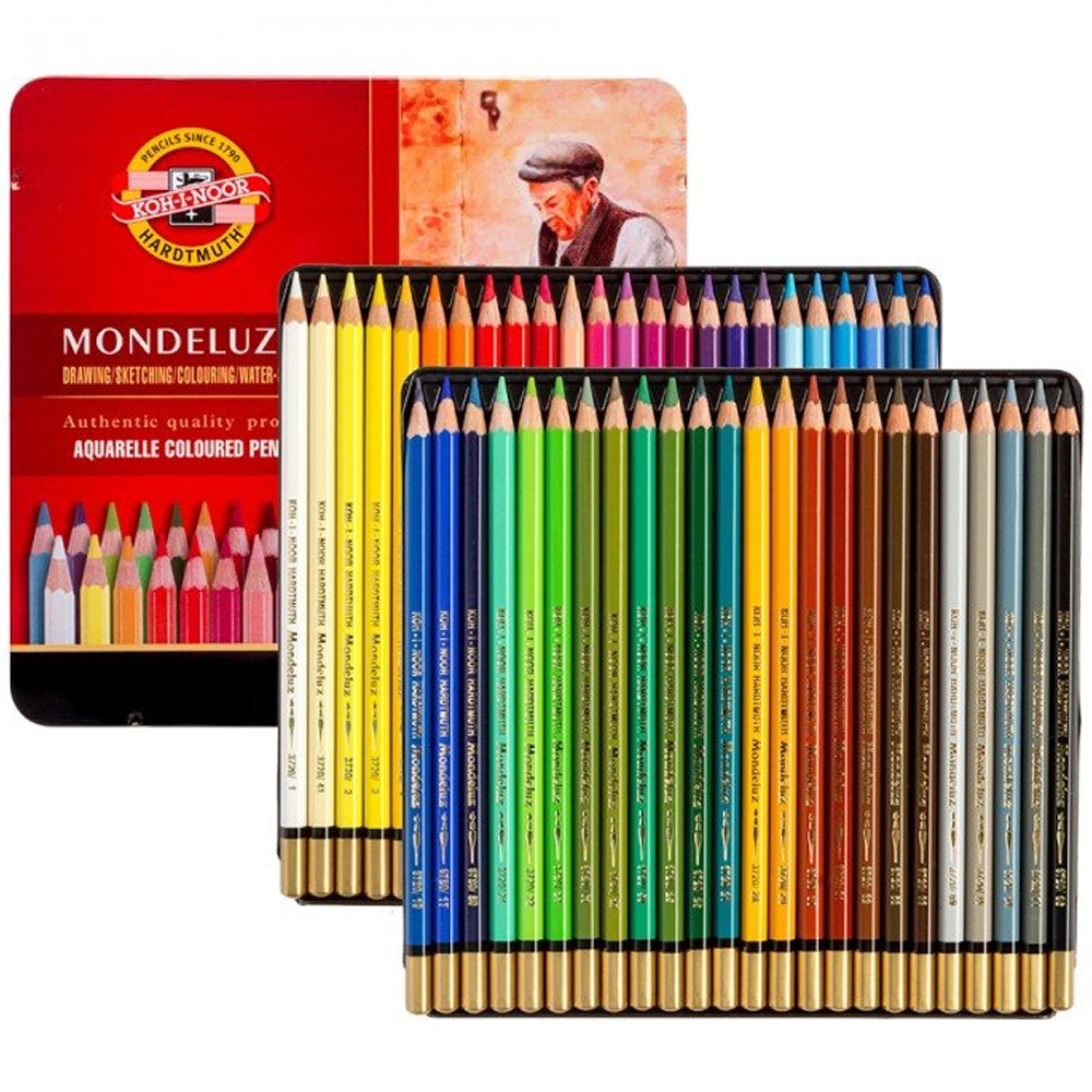 Koh-I Noor Set Of Aquarell ColouRed Pencils 3726 48