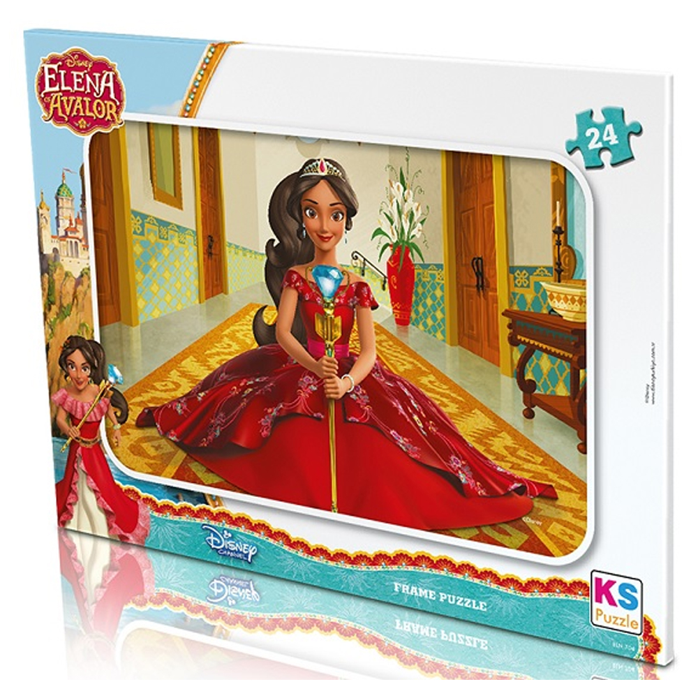 Ks Games Puzzle 24 Parça Elena Avalor Frame ELN.704