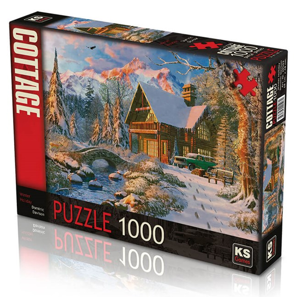 Ks Games Puzzle 1000 Parça Winter Holiday 20503