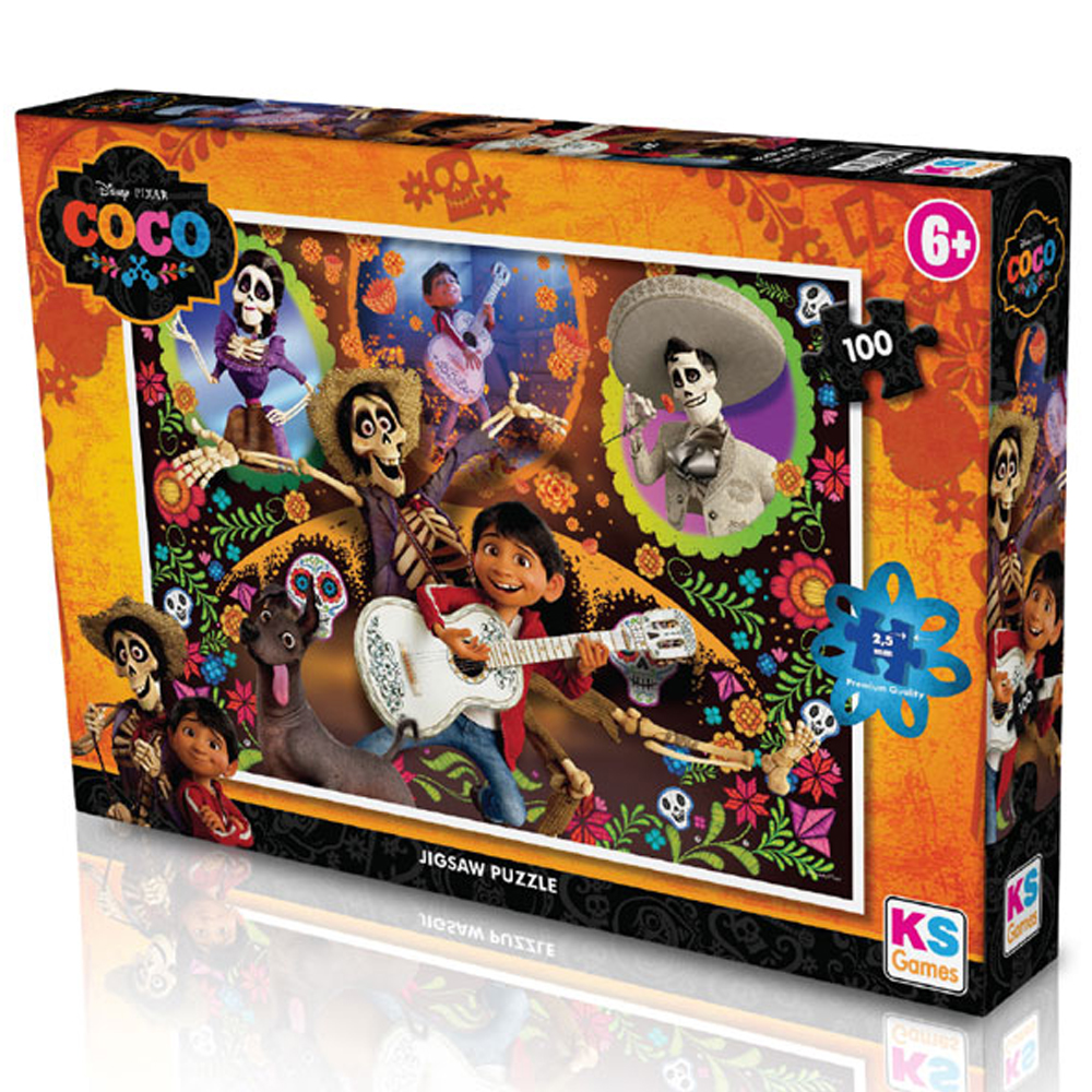 Ks Games Puzzle 100 Parça Coco Puzzle CO 714