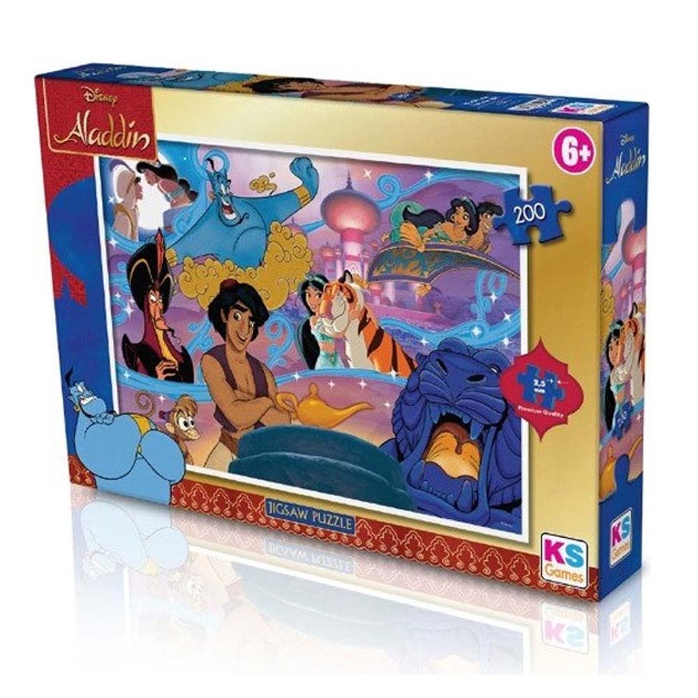 Ks Games Puzzle 200 Parça Aladdin Puzzle ALD 113