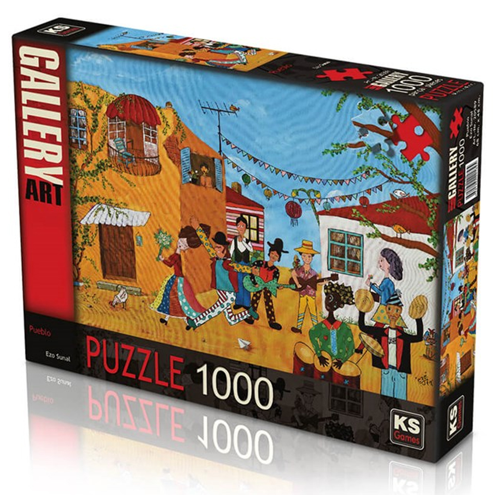 Ks Games Puzzle 1000 Parça Pueblo 20589
