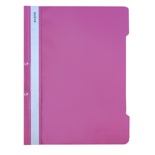 Leitz Telli Dosya Plastik Pembe L-4189