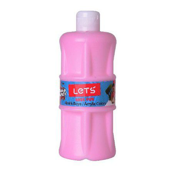 Lets Akrilik Boya 500 ML Pembe L-5304