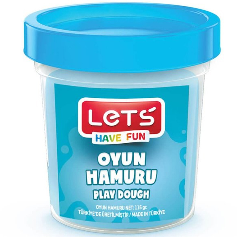 Lets Oyun Hamuru Tek Renk Mavi 115 GR L8440-3