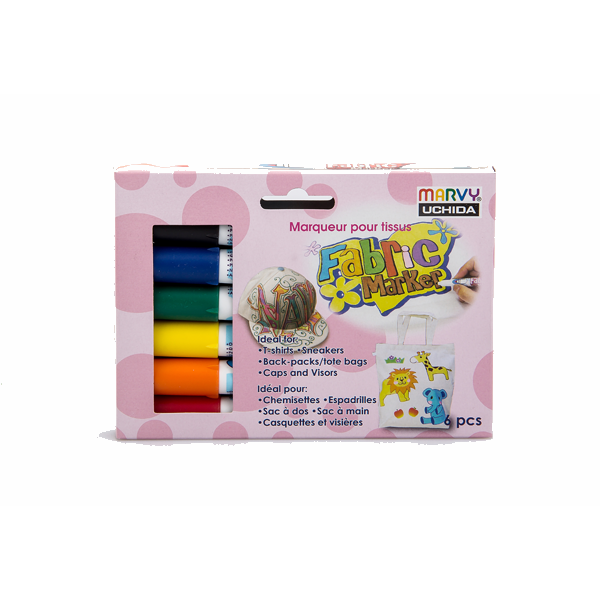 Marvy T-Shırt Kalemi Kumaş 6 LI Set 560-6