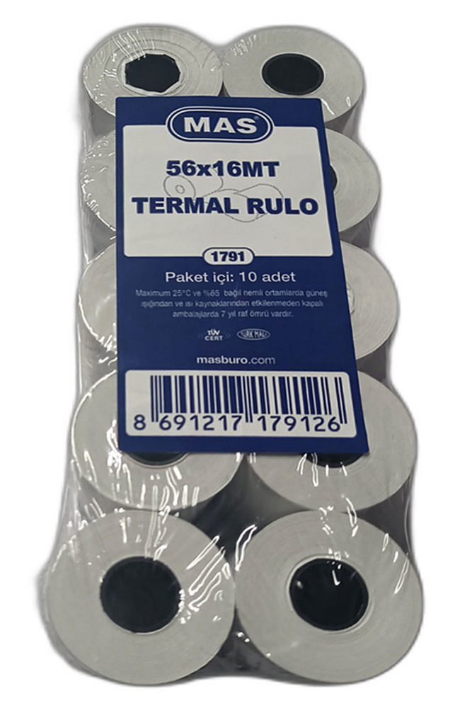 Bafix Yazar Kasa Rulosu Termal 80x30 Mt