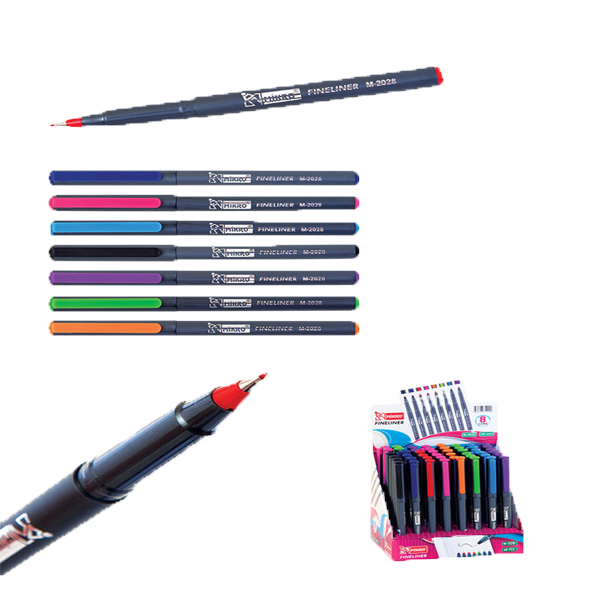 Mikro Fineliner 0.4 MM ( 48 Li Stand ) M-2028
