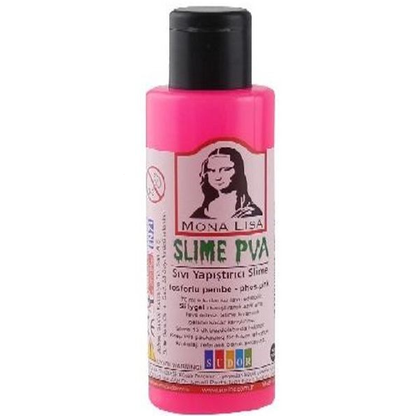 Monalisa Sıvı Yapıştırıcı Slime 70 ML Fosforlu Pembe SL01-12