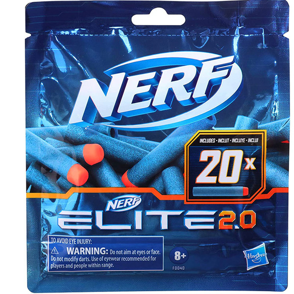 Nerf Elite 2.0 Dart Yedek Paket 20 Li (Kmp) F0040