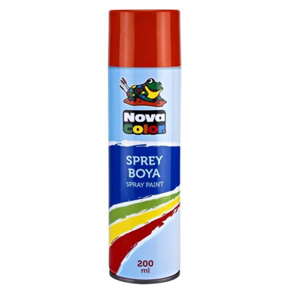 Nova Color Sprey Boya 200 ML Turuncu NC-807