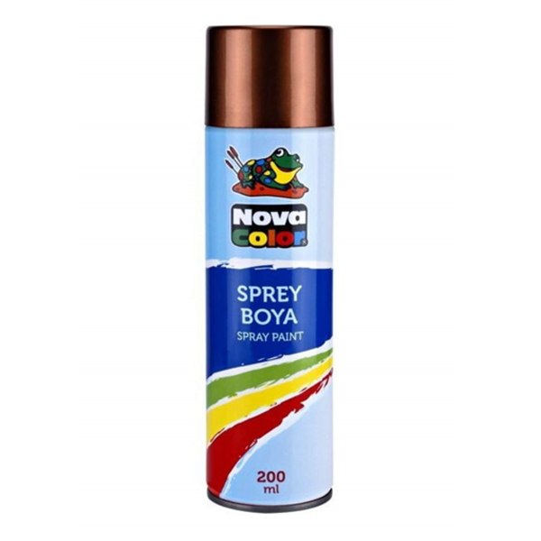 Nova Color Sprey Boya 200 ML Bakır NC-813