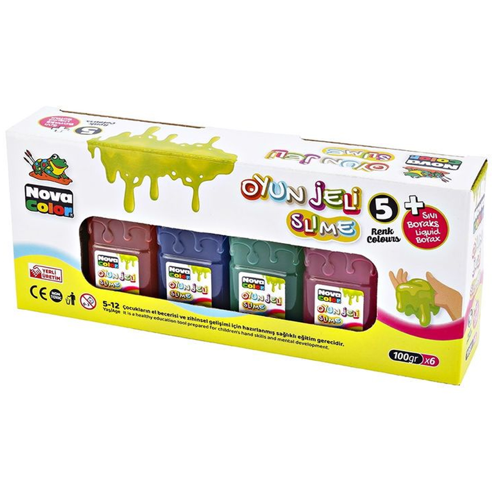 Nova Color Slime 5+1 Set NC-715