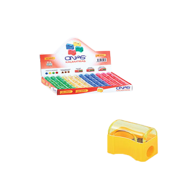 Onas Öğrenci Kalemtıraşı Kapaklı NS-2062