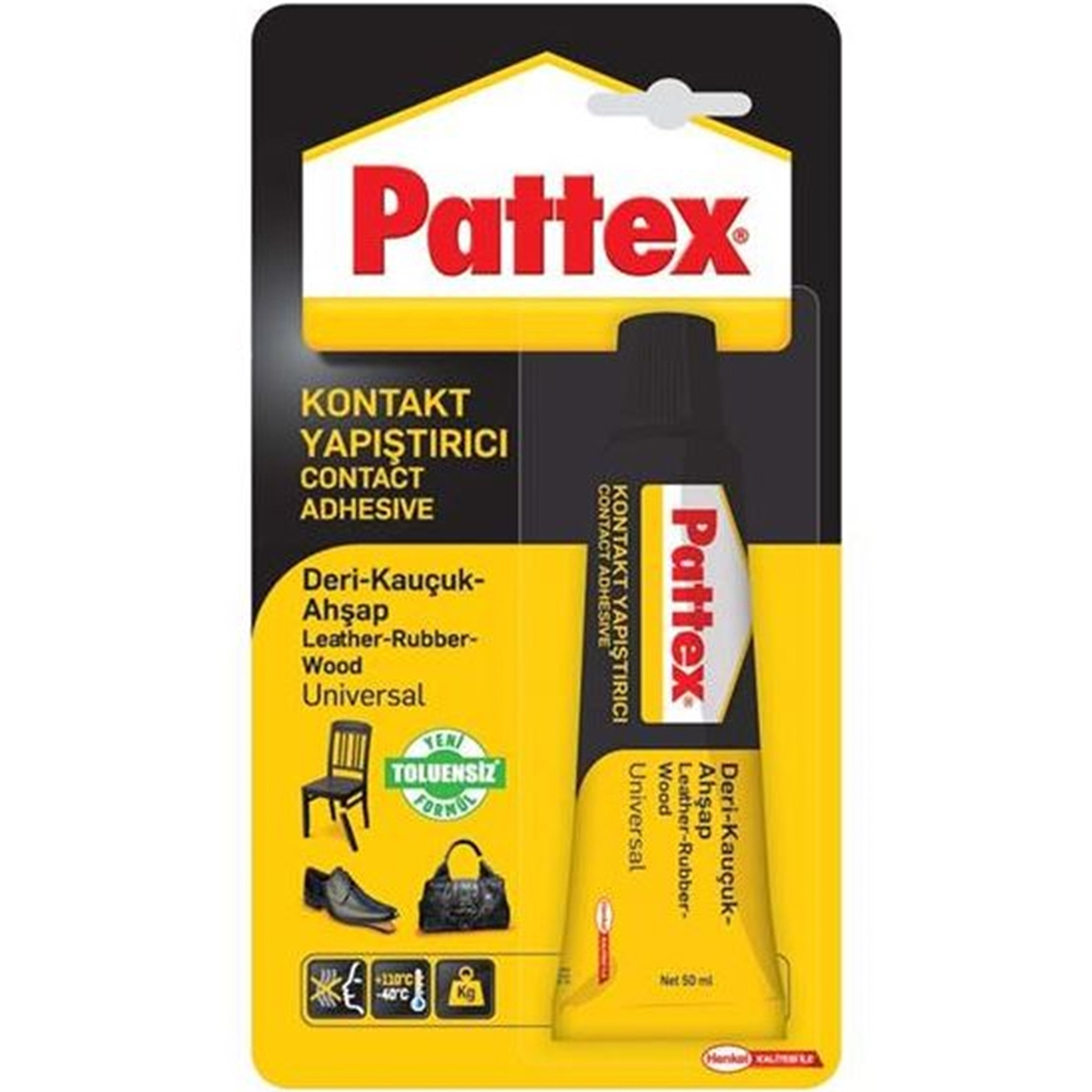 Pattex Contact Liquid Kauçuk Ahşap Yapıştırıcı 50 GR 1419315