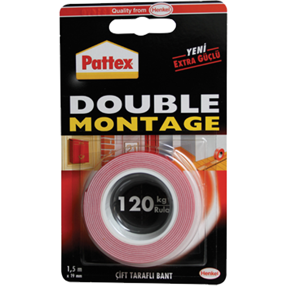 Pattex Montage Bandı Double 120 KG Lık 1483609