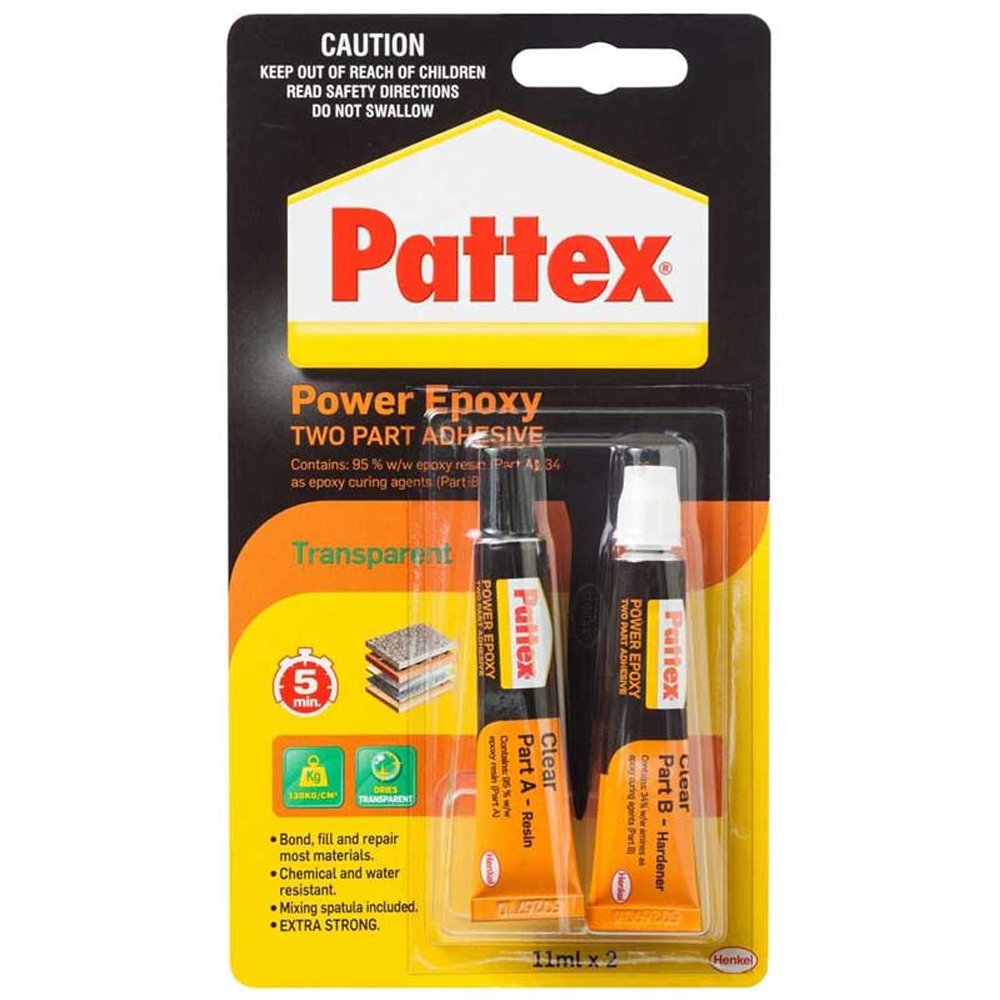 Pattex Rapid Metal Pow Epoxy Lig. Steel 2x11 ML 1990107