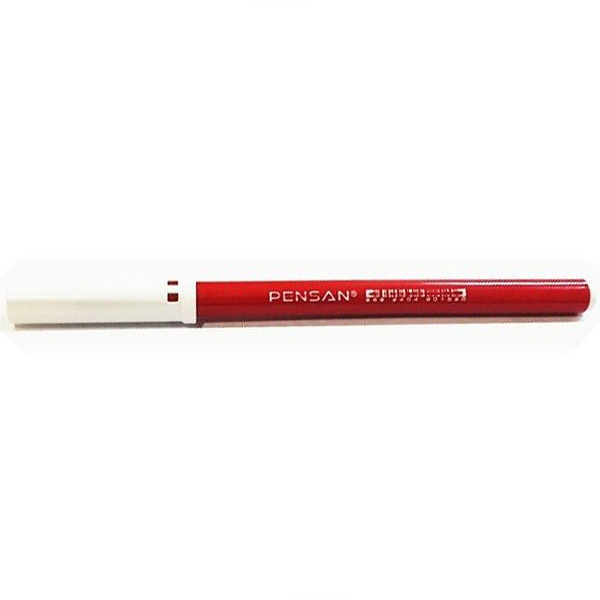 Pensan Keçeli Boya Kalemi Ofis Tipi Kırmızı 3003