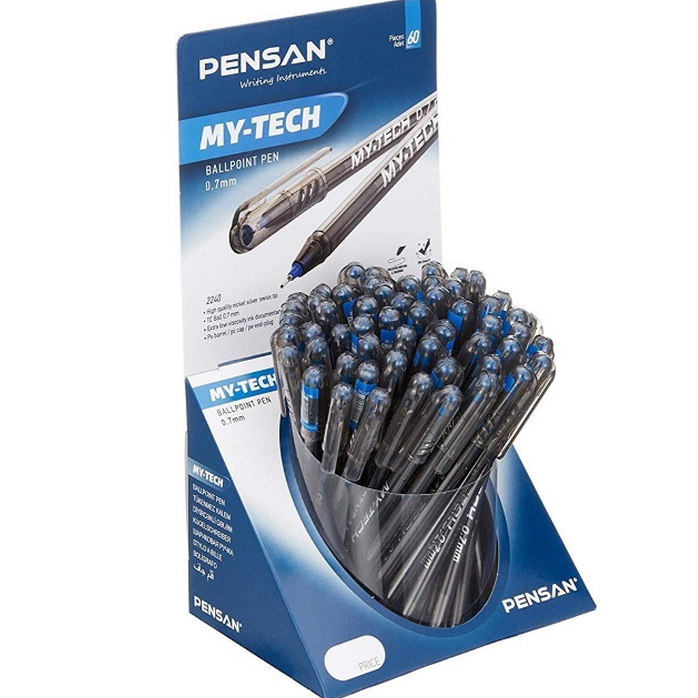 Pensan Tükenmez Kalem My-Tech 1.0 MM Mavi 60 LI 2250