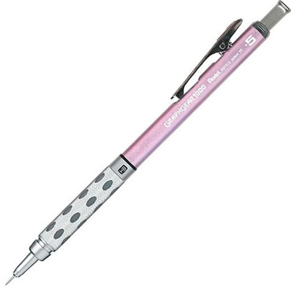 Pentel Çizim Kalemi Metal Gövde Gizli Uç Teknik Çizim Ve Yazı İçin Versatil 0.5 MM PG1015C-PX