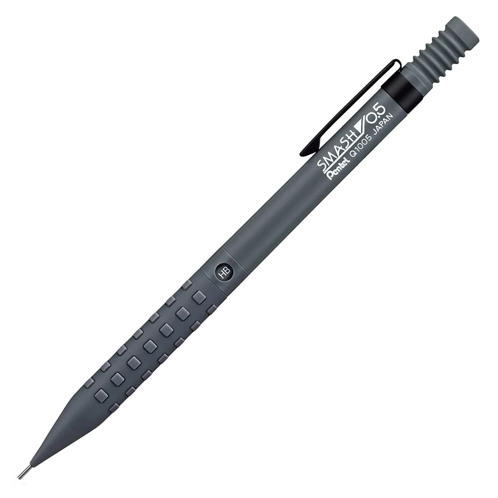 Pentel Mat Gri Gövde Teknik Çizim ve Yazı İçin Versatil 0.5 Mm