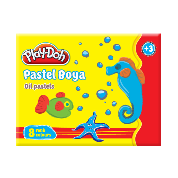 Play-Doh Pastel Boya 8 Renk PLAY-PA001