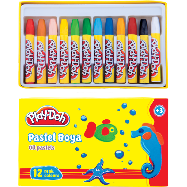 Play-Doh Pastel Boya 12 Renk PLAY-PA002