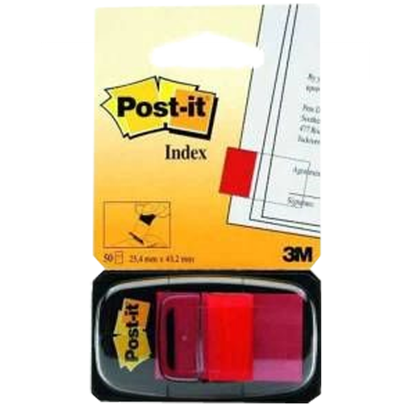 Post-İt İndeks 50 Lİ Kırmızı 680-1