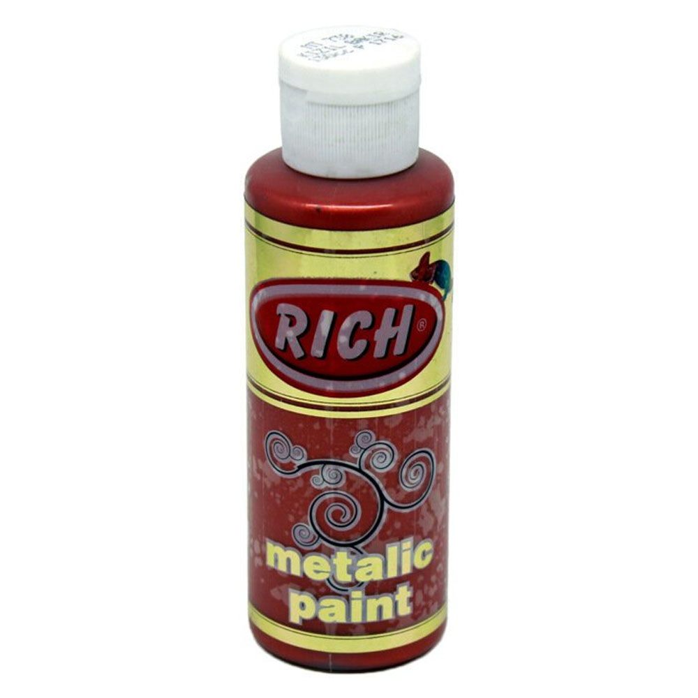 Rich Akrilik Boya Metalik 120 CC Kızıl Bakır 120-0738