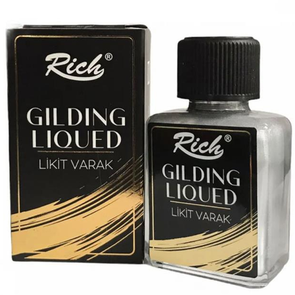 Rich Gilding Liqued (Likit Varak) Gümüş 09679