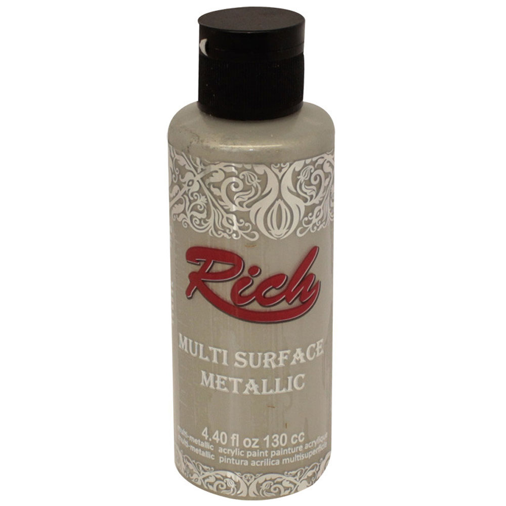 Rich Multi Sufrace Metalik Boya 120 CC Antik Gümüş