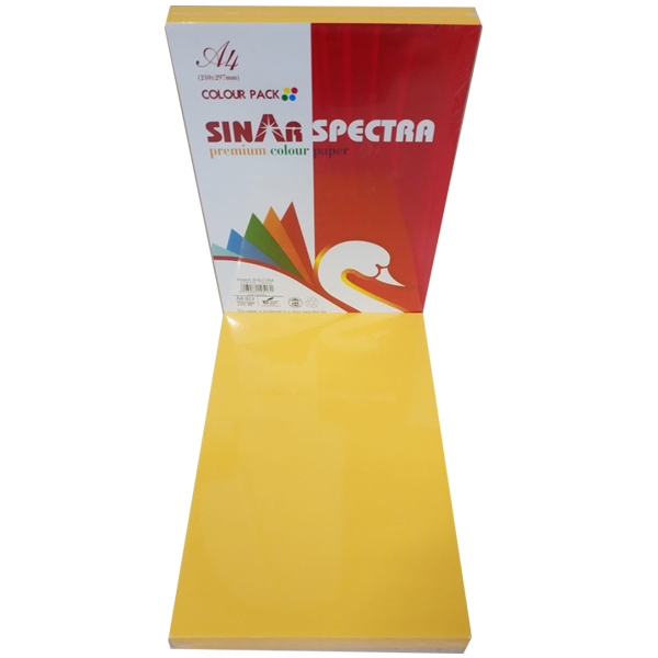 Sınar Renkli Fotokopi Kağıdı 250 Lİ A4 80 GR Altın (Gold) 200
