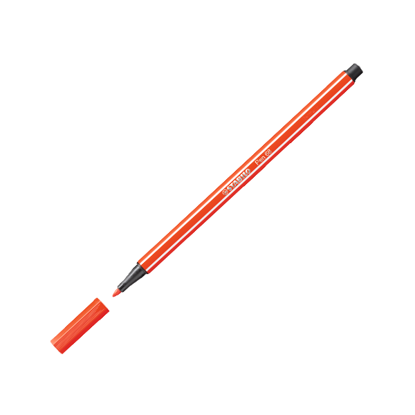 Stabilo Keçe Uçlu Boya Kalemi 1 mm Açık Kırmızı 68/40