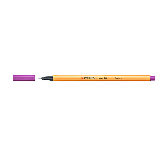 Stabilo Keçe Uçlu İnce Kalem 88 Point 0.4 MM Lila 88/58
