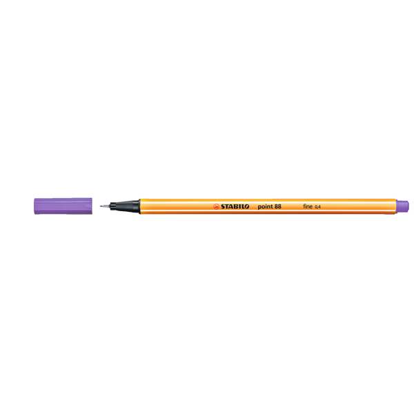 Stabilo Keçe Uçlu İnce Kalem 88 Point 0.4 MM Mor 88/55