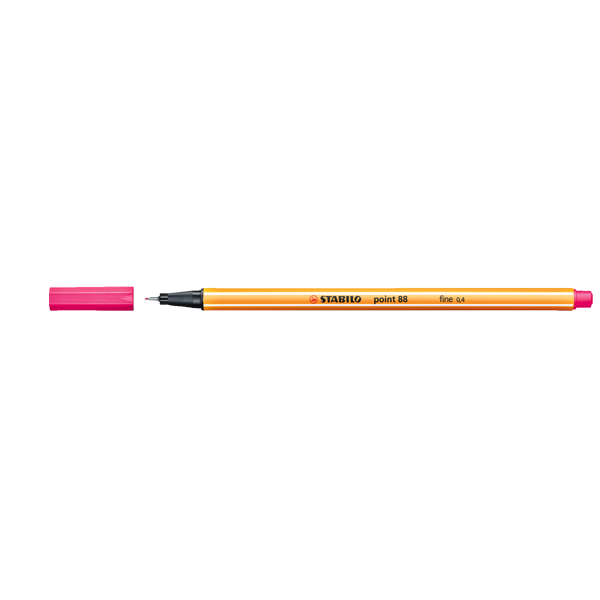 Stabilo Keçe Uçlu İnce Kalem 88 Point 0.4 MM Pembe 88/56