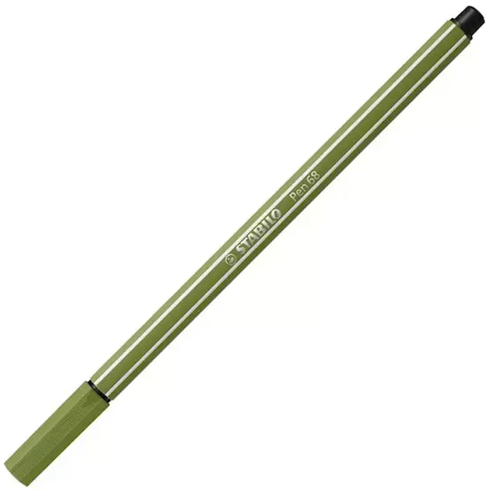 Stabilo Keçe Uçlu Boya Kalemi  1 MM Yosun Yeşili 68/35