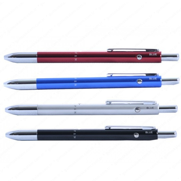Steel Pen Fonksiyonlu Kalem 3 Tükenmez 520