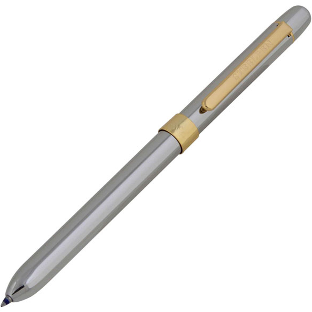 Steel Pen Fonksiyonlu Kalem 2 Tükenmez+Versatil  0.7 MM Krom 420