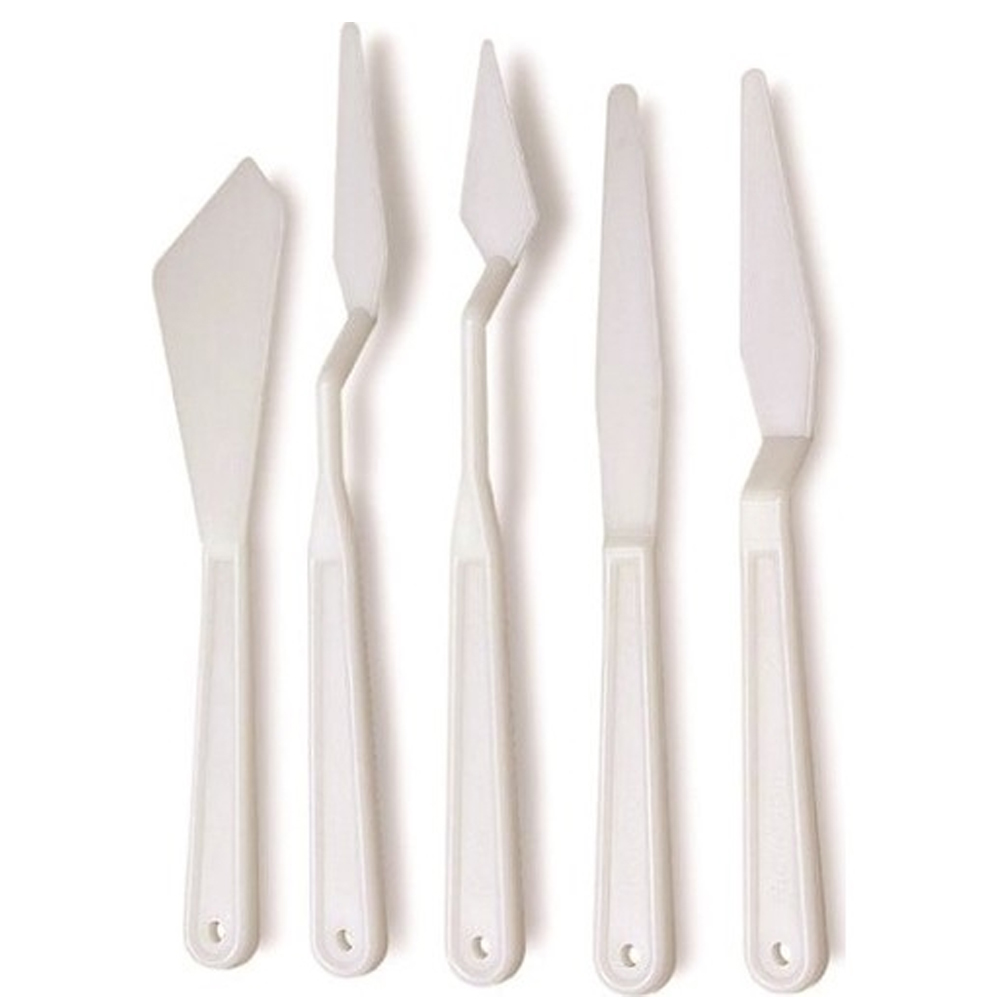 Mona Lisa Spatula Plastik 5 Li Set SF9011