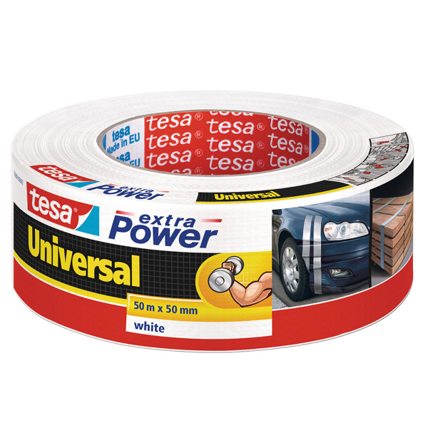 Tesa Bant Power Extra Güçlü Çok Amaçlı 50x48 56389-00002-06 Beyaz