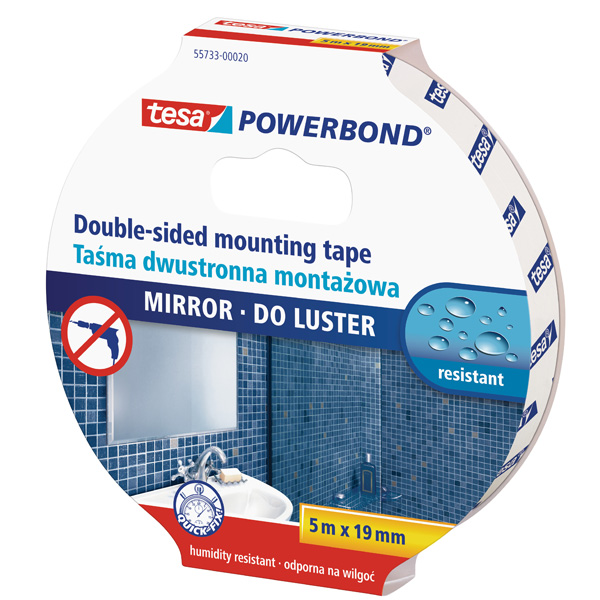 Tesa Montaj Bandı Köpük Powerbond Ayna 5x19 55733-00020-02