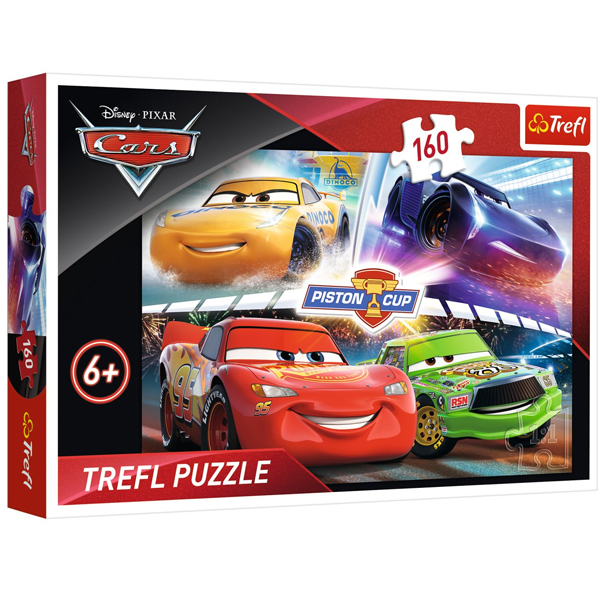 Trefl Puzzle 160 Parça Race Cars 3 15356 (41x27,5 cm)