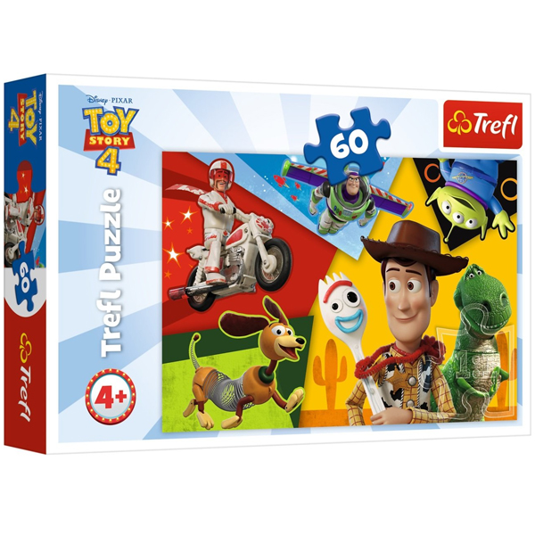 Trefl Puzzle 60 Parça Toy Story 4 (33x22 Cm) 17325