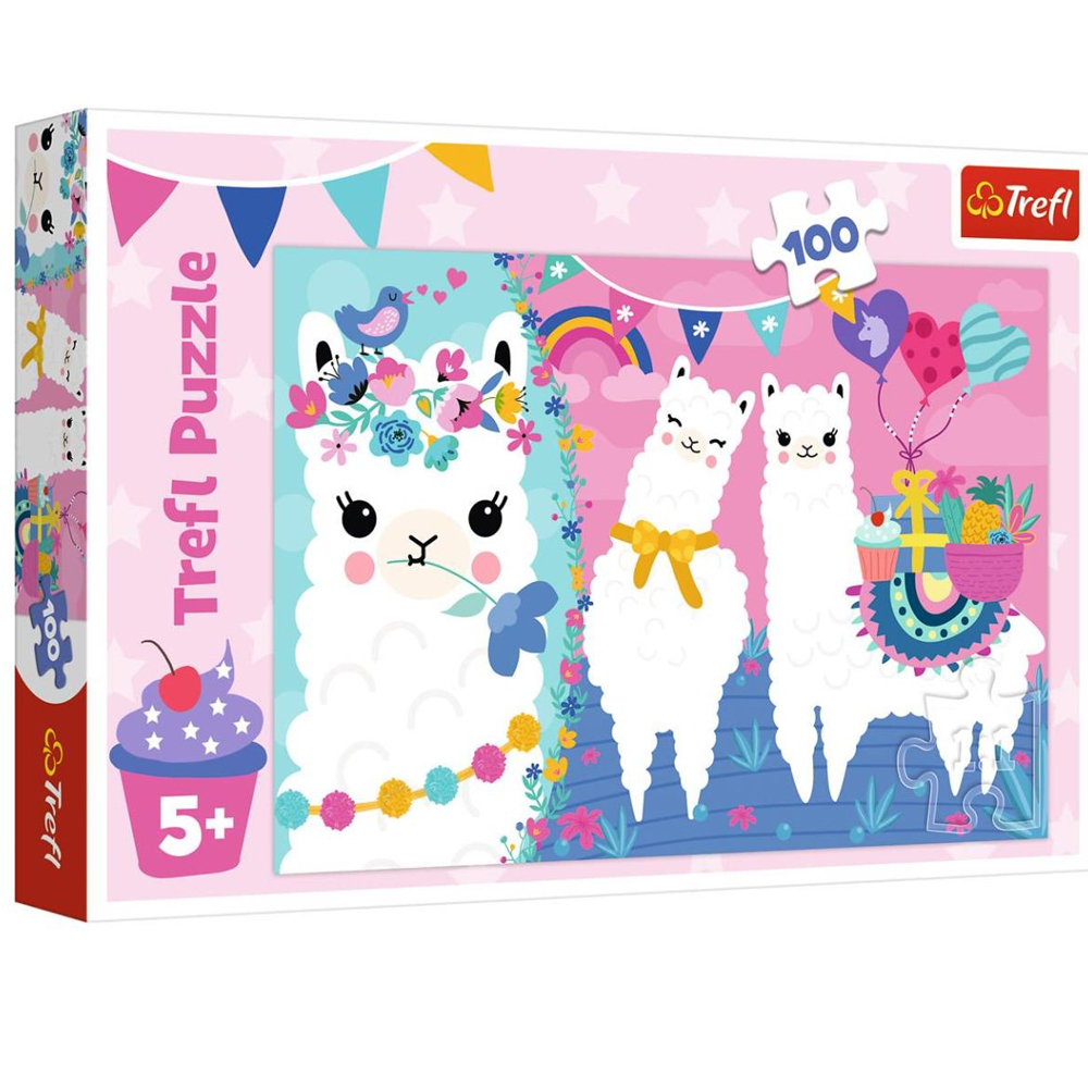 Trefl Puzzle 100 Parça Lama 16363
